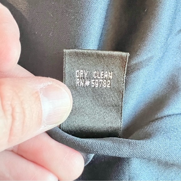 Adrianna Papell Women's Black Floral Sheath Knee Length Dress 8 Formal Party EUC - Picture 12 of 12